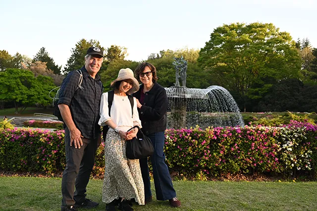 「立川の基地の歴史を巡る」 米国ゲストをアテンドイメージ